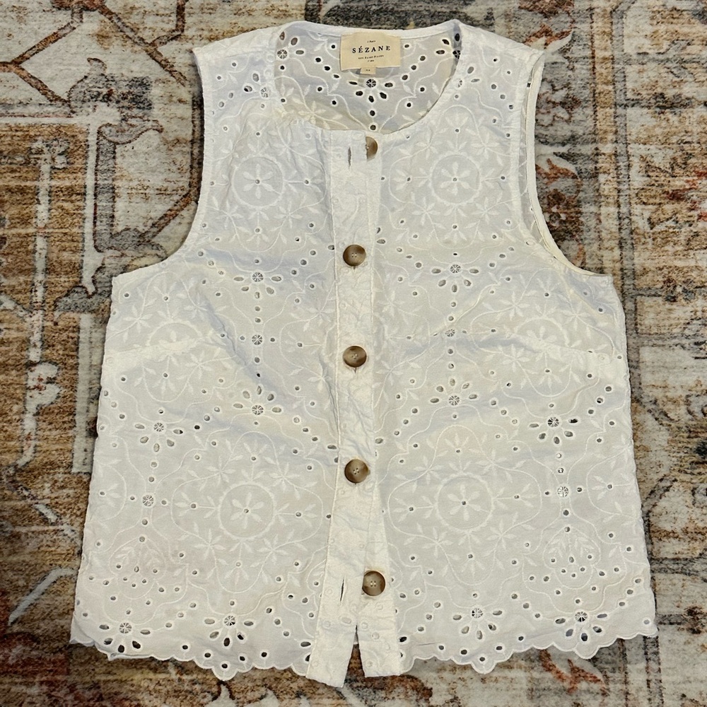 Sezane Roni Blouse Size 34 US 2